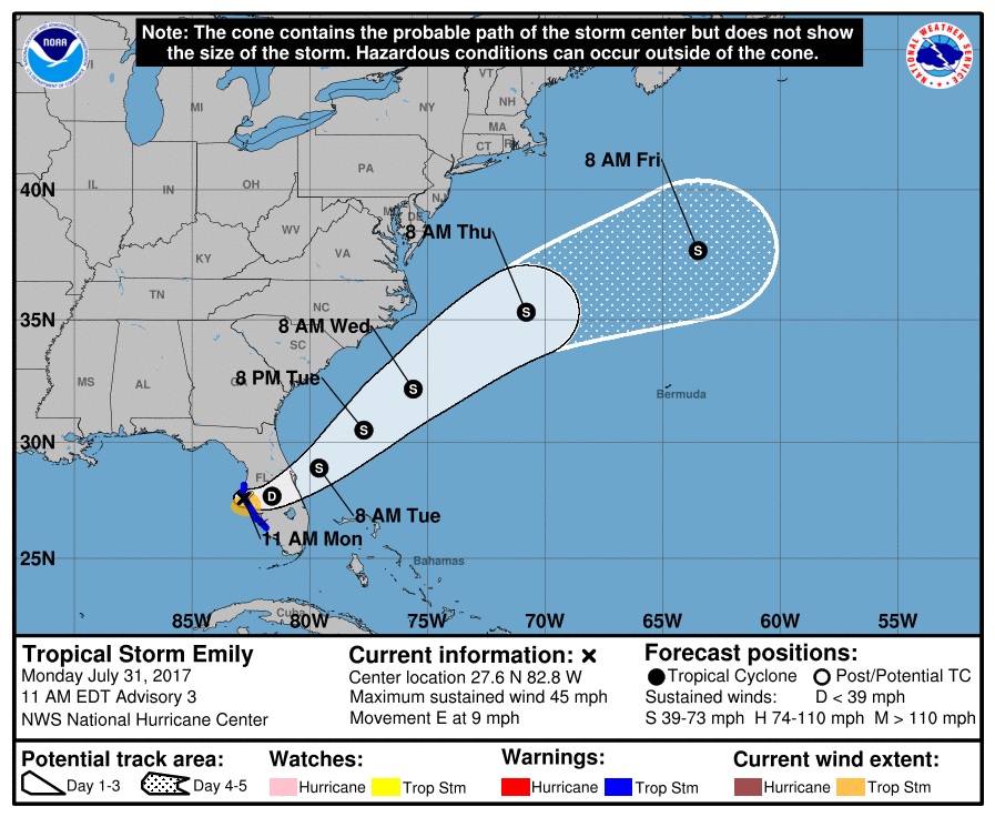 Tropical Storm Emily