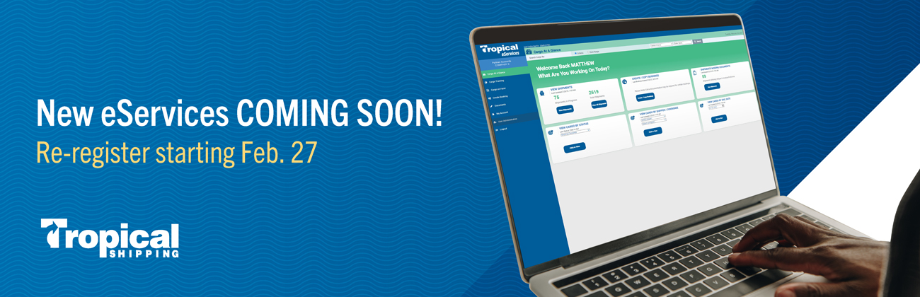 New eServices Coming Soon!